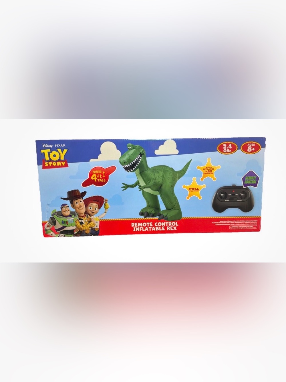 Viral Toy StoryRemote Control Inflatable Rex - Green